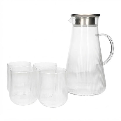 5Pcs Water Set Borosilicate