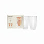 2Pcs D-Walled GlassSet