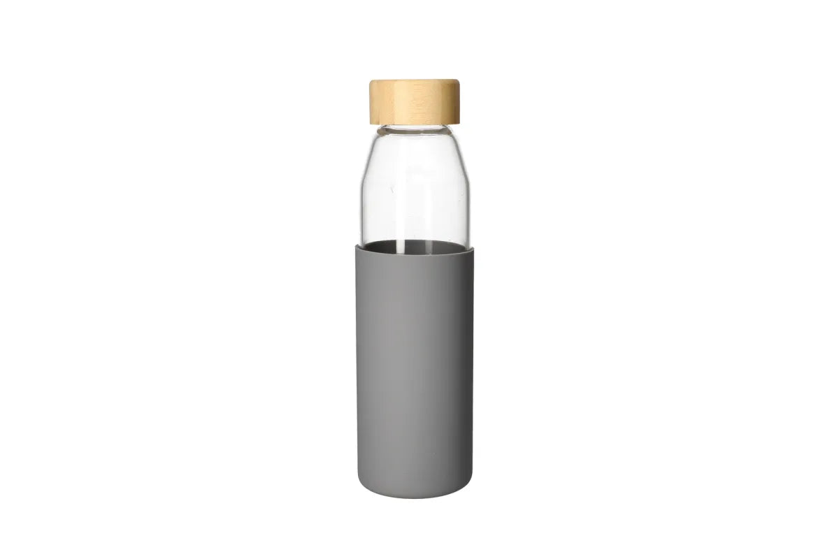 Borosilicate Bottle With Beach Wood Lid