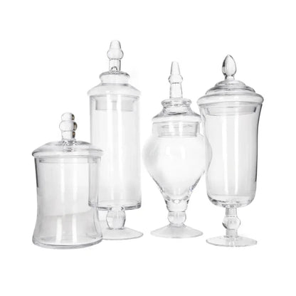 GlassJar 4Pcs Set
