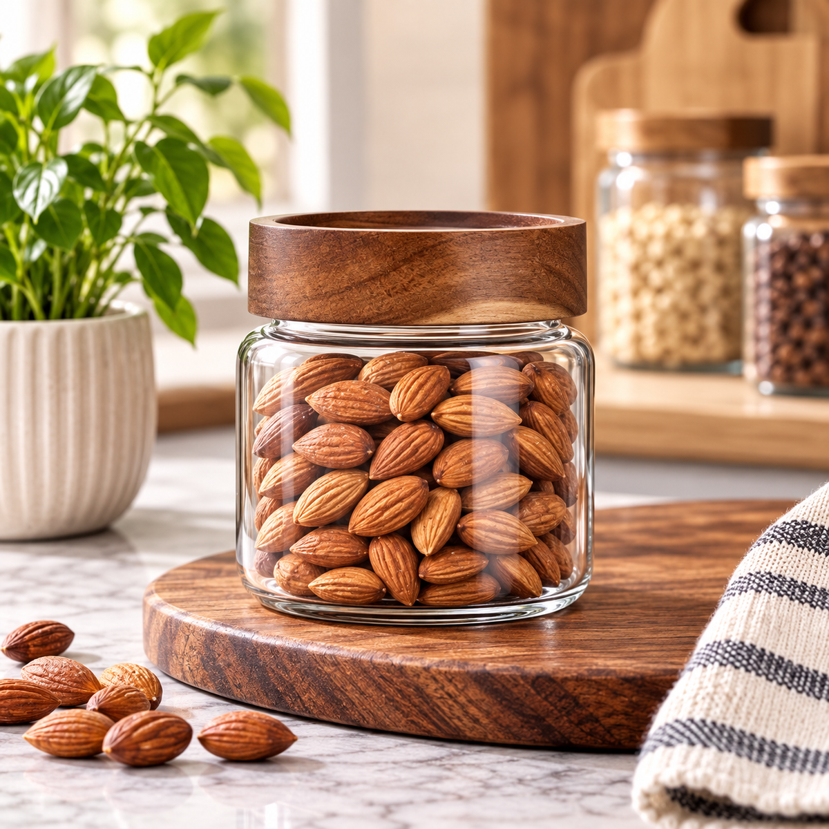 Glass Storage Jar