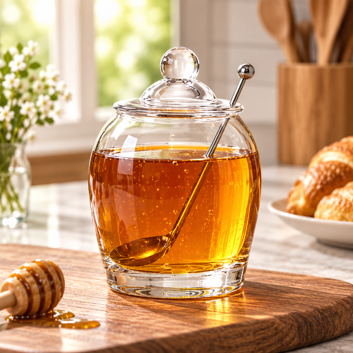 Glass Storage Jar