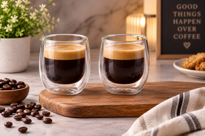 D-Walled Glass Set