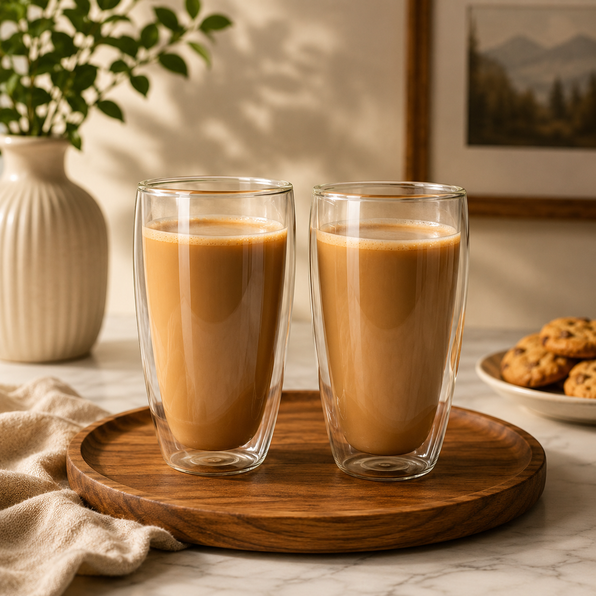 2Pcs D-Walled GlassSet