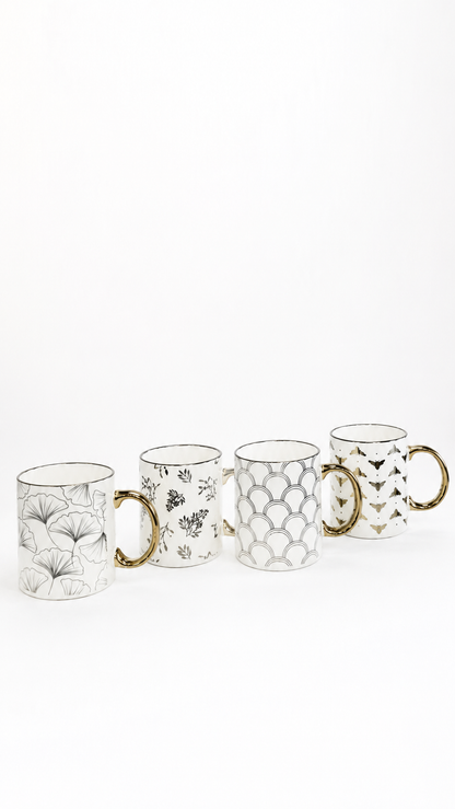Mugs set 4psc