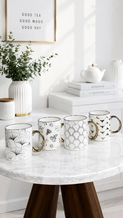 Mugs set 4psc
