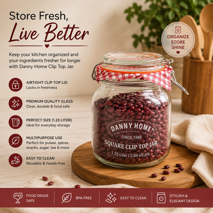 Clip Top Jar