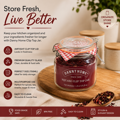 Clip Top Jar