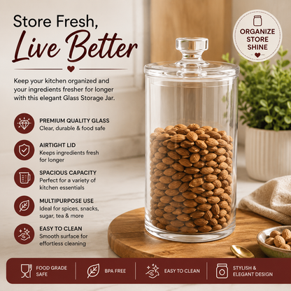Glass Storage Jar
