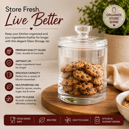 Glass Storage Jar