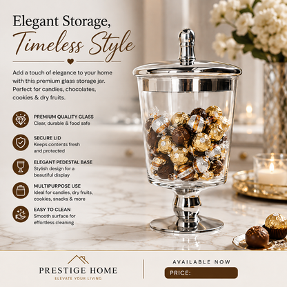 Glass Storage Jar