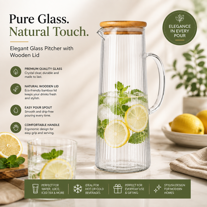 Glasware Water Pitcher