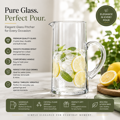 Glass Water Jug