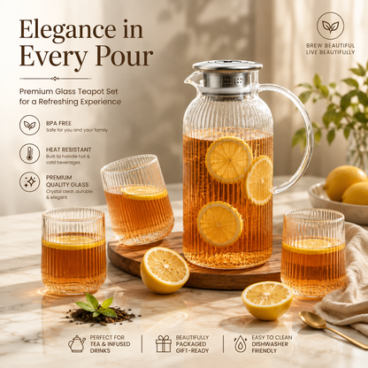 5Pcs Tea Pot Set