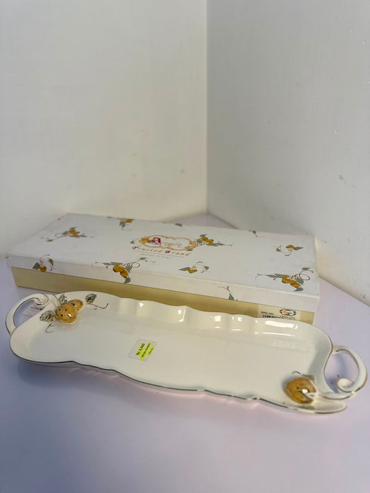 Angela 18.5" Ceramic Tray