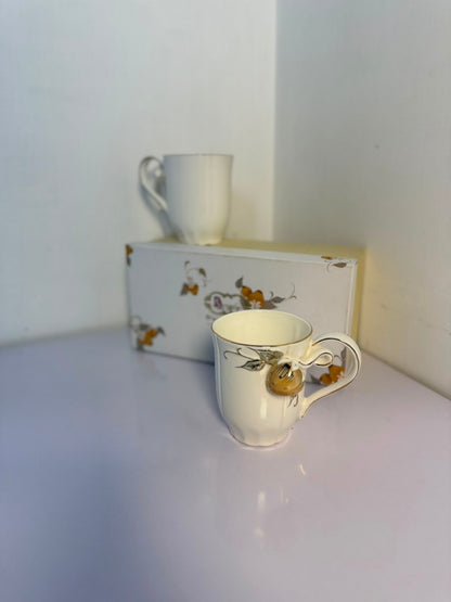 Angela Ceramic Mug Set - 2Pcs