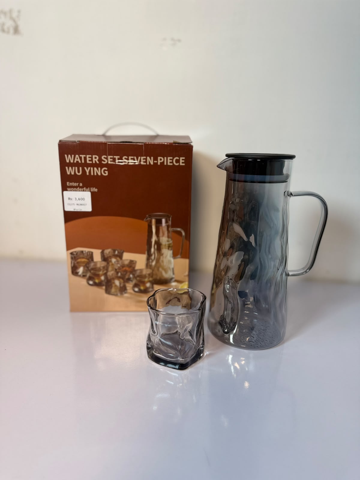 Water set 7psc black