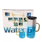 Jingzhi 7Pcs Water Set Blue