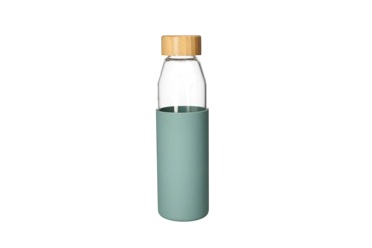 Borosilicate Bottle With Beach Wood Lid